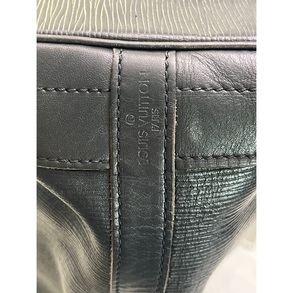 Louis Vuitton Noé Bag Black Epi Leather 1985 First Year Vintage With COA - Picture 12 of 16